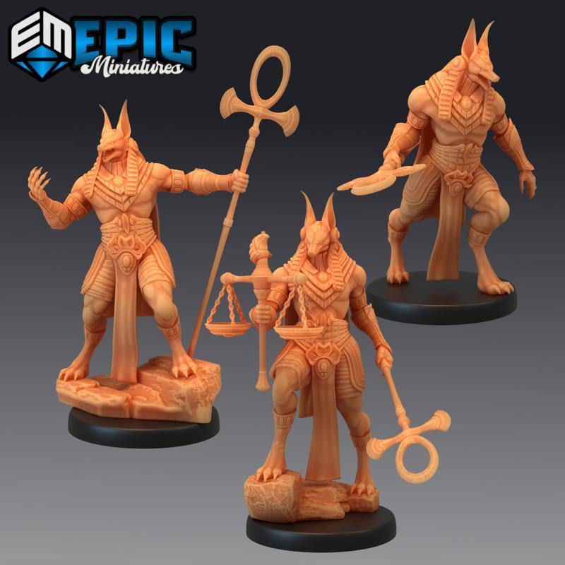 Anubis Avatar Set / God of Death / Egyptian Deity