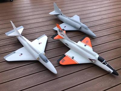 RC A4 Skyhawk 50mm EDF Test Part