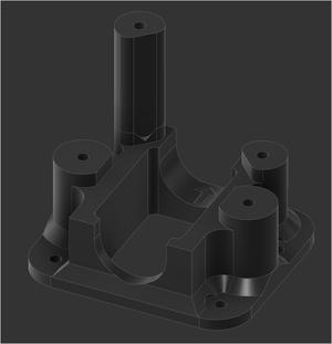 12vDC Water Valve Mount