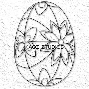 easter egg wall art holiday wall decor easter decoration