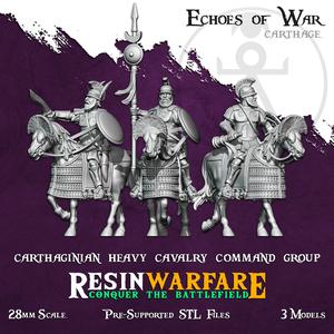 Carthaginian Heavy Cavalry Command Group - Echoes of War: Punic Wars