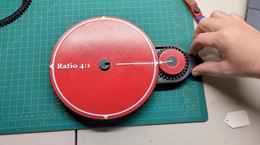 Coin Rotation Paradox Machine