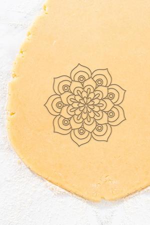 Mandala Cookie Cutter, Biscuit Cutter