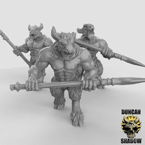 Beastmen with Spears (Pre Supported)