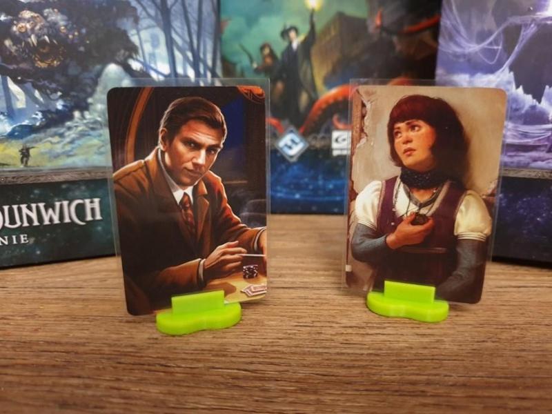 Arkham Horror LCG character stand