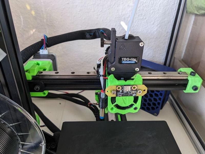 TBG Lite Extruder for V-Minion original printhead (EVA 2.x)