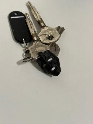 Loki's Mask Keychain from the movie "The Mask"