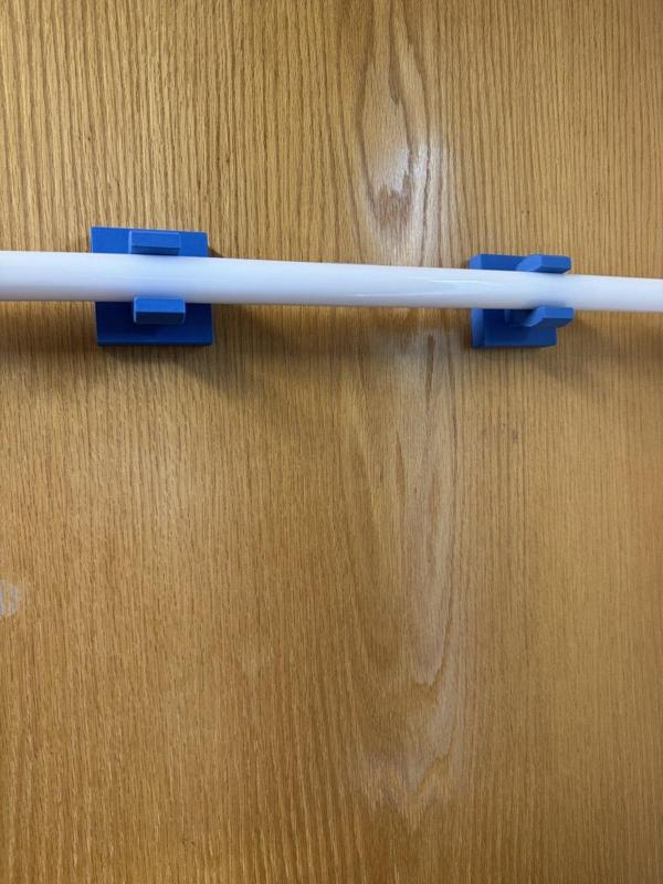 wall mounted cleat - rotatable LEGO Clip for Lightsaber Neopixel