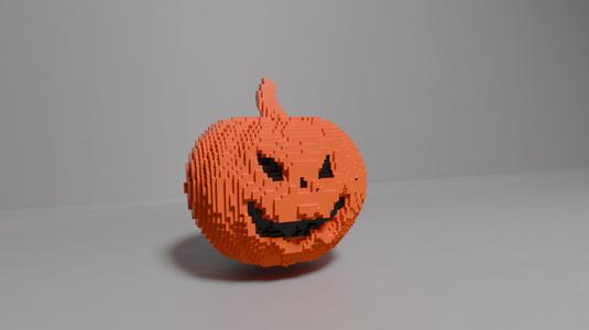Miniature 8BIT Mad Pumplin