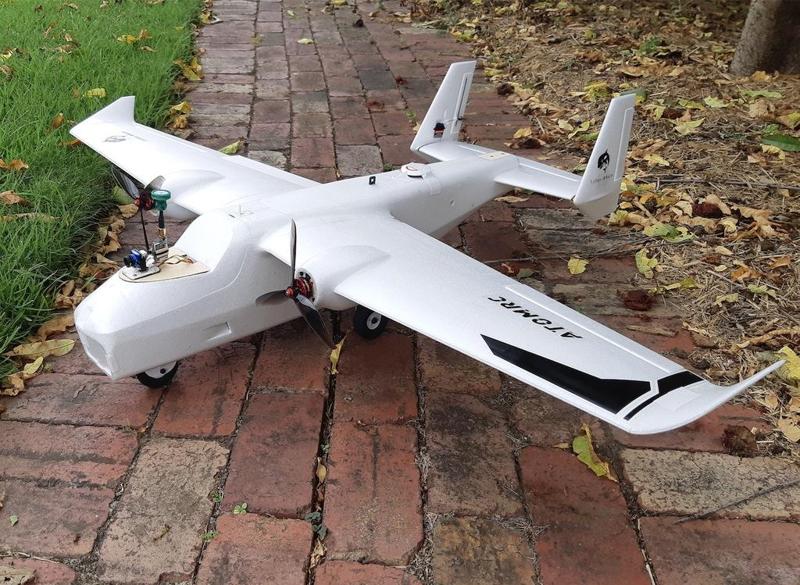 Nose wheel mount for AtomRC killer Whale