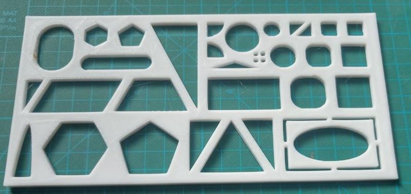 Stencil Geometric Shapes