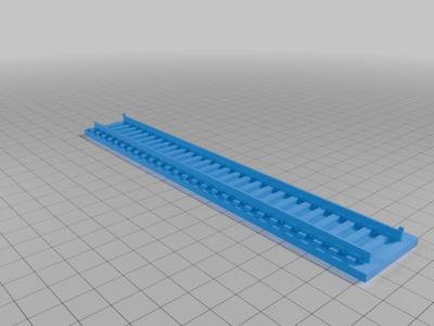 Railroad Train display for HO Train cars 141mm size and 170mm size