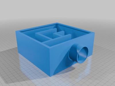 hampster maze, tube conection in 1.75 inches thick.