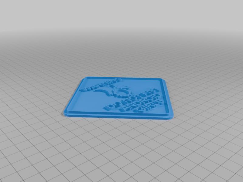 Do not fist android girls sign