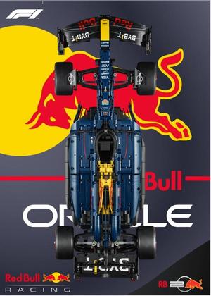 Lego 42207 RedBull RB20 Wall Mount