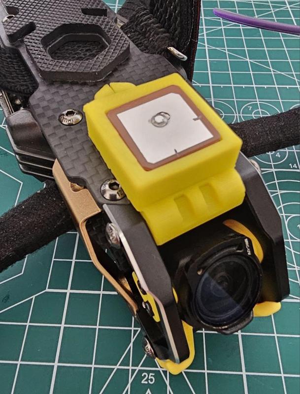 SpeedyBee Mario 5 GPS Mount for 21x21mm GPS module such as HGLRC M100-5883