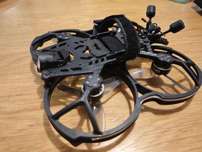 GepRC Cinelog 35 O4 Pro antenna and camera mounts.
