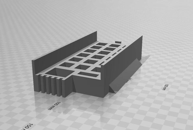 PS2 Vertical Stand (PS2 2 HDMI Adapter compatible) - Remix