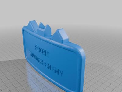 Claymore Anti-Personel Mine Tow Ball Cover