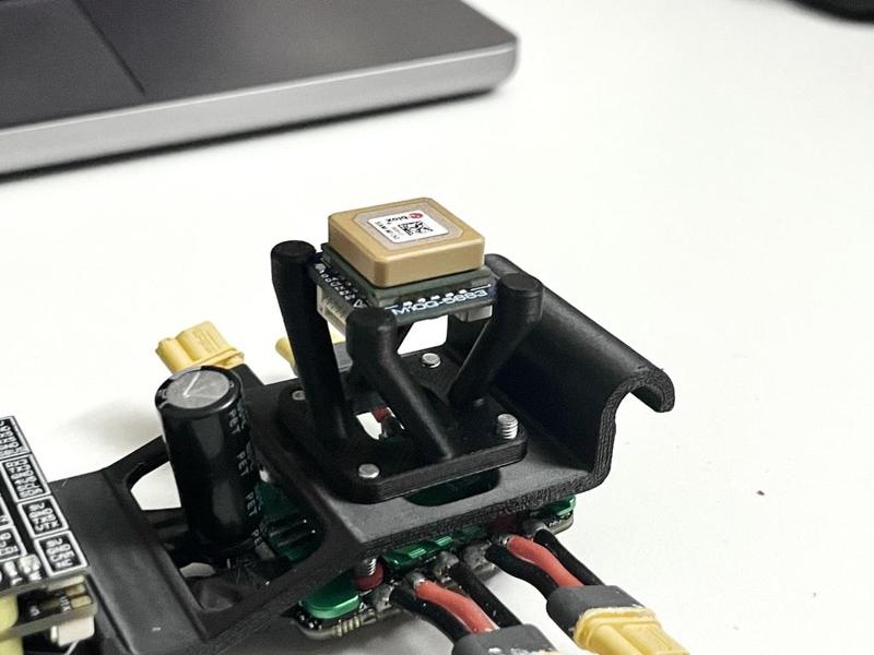 Mount for a Matek M10Q GPS, 20mm screw spacing (PETG)