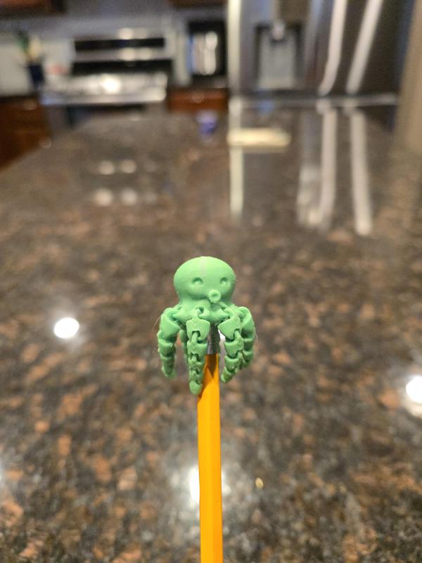 Mini Octopuss Pencil Topper