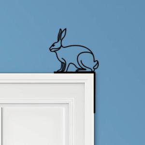 Rabbit Door Corner Decor