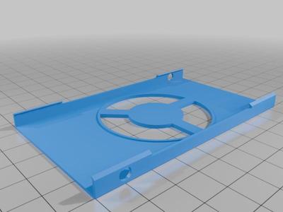W2100 AMD Fire Pro heatsink fan housing