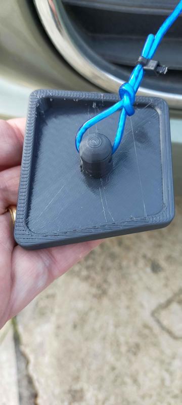 Cache-crochet de remorquage pour CITROËN C1 phase 1 - pare choc avant