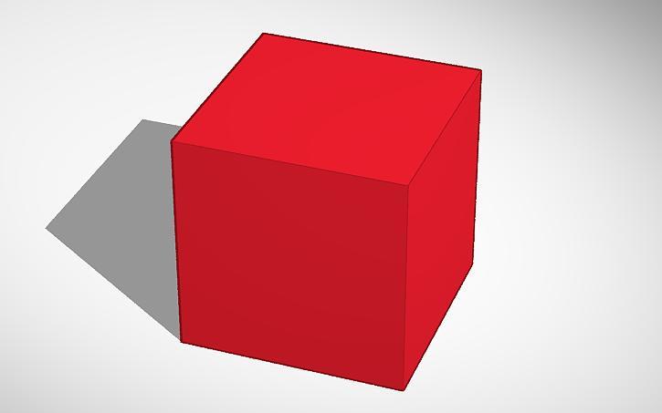 a cube