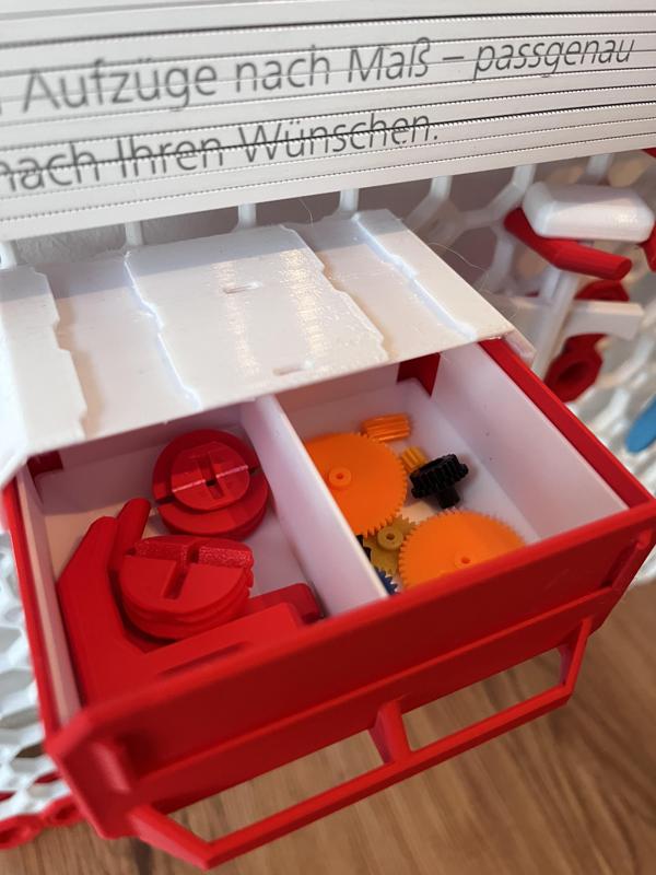 Multiboard 2x1x1 Drawer Inset Divided