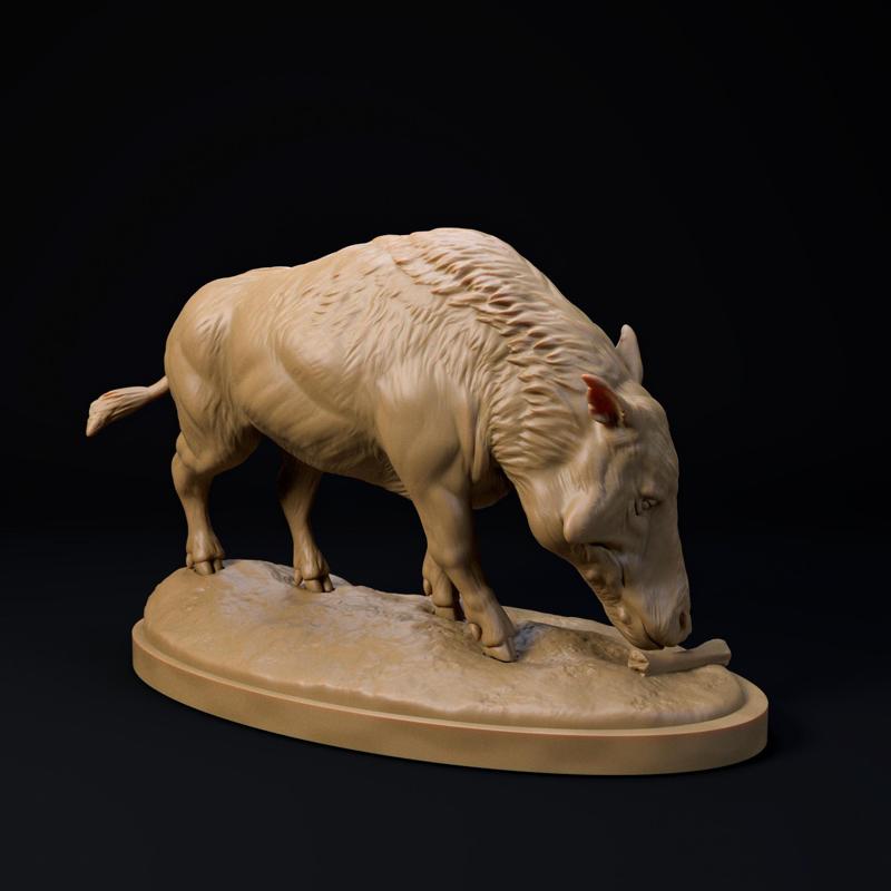 Archaeotherium 1-35 pre-supported prehistoric animal