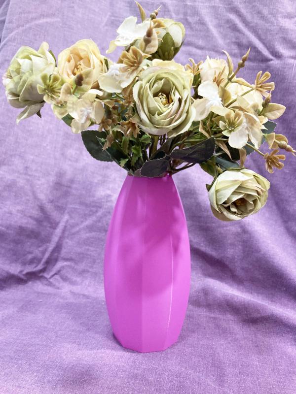 Jarrón Lowpoly Ovalo / Vase Lowpoly Ovalo