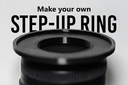 Customizable filter step-up ring