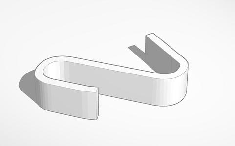 Small S Hook (Wider Curve)