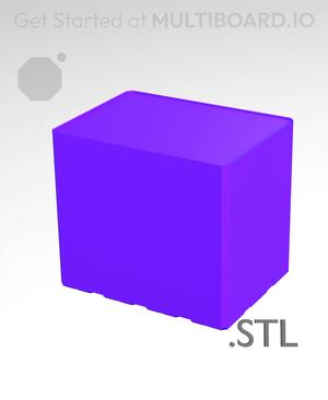 4x3x3·5 - Multibin Insert - STL Remixing File