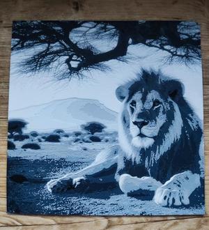 Lion hueforge