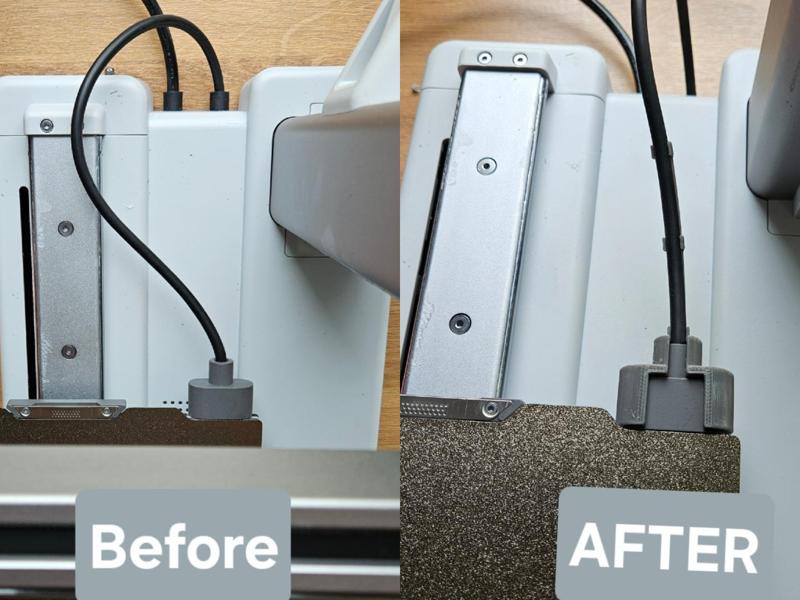 A1 MINI Flexible Bed Cable Guide