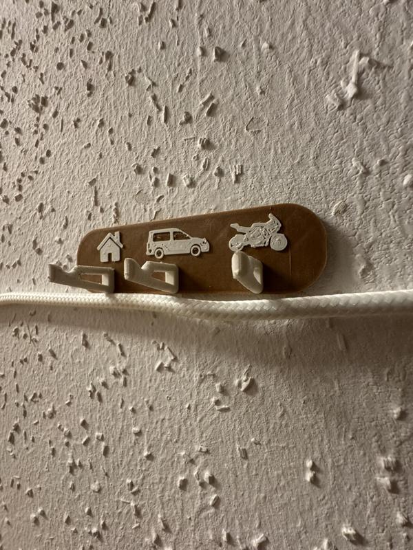 Key chain holder / Schlüsselbund Ablage