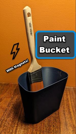 Paint Bucket With Magnet