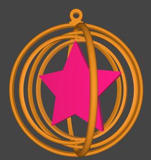 Christmas ornament star