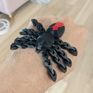 Articulated Redback Spider
