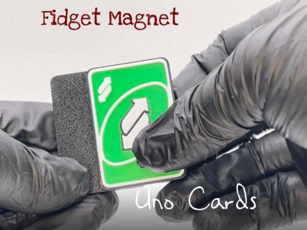 Magnet Fidget Uno Cards