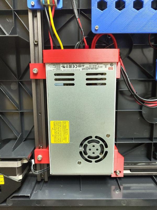 Sovol SV08 - MeanWell PowerSupply LRS-350-24 Mounting