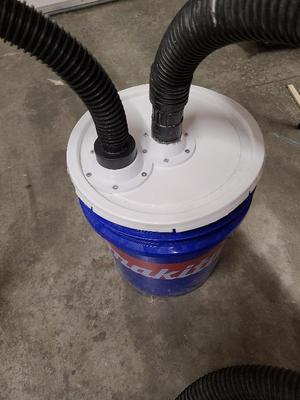 Vacuum to pvc/abs flanges 
