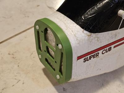 Horizon Hobby Super Cub Motor Mount Nose Holder Fuselage Front Piece Cowl