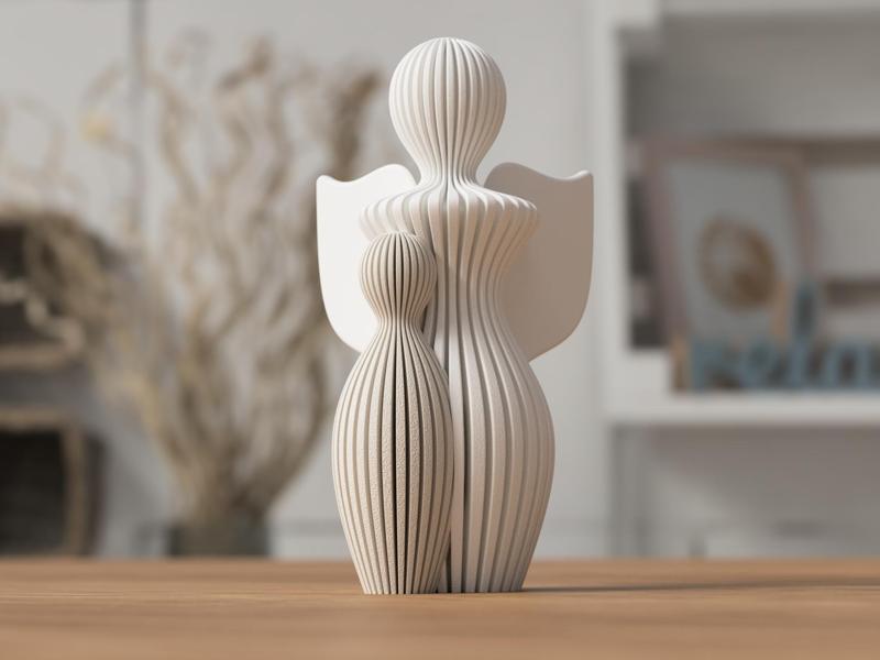 Guardian Angel with Child