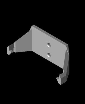 Milwaukee M12 Compact Blower Hanger.stl