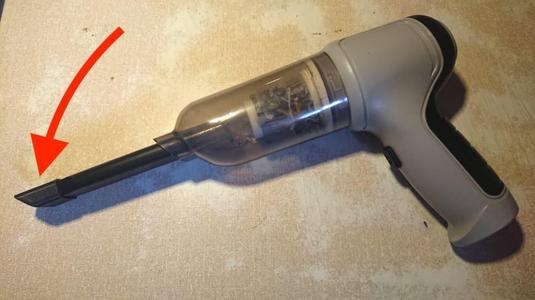 Mini hoover vacuum end cap cover lid