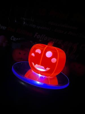 Tea light Jack o lantern - Winking Spidey