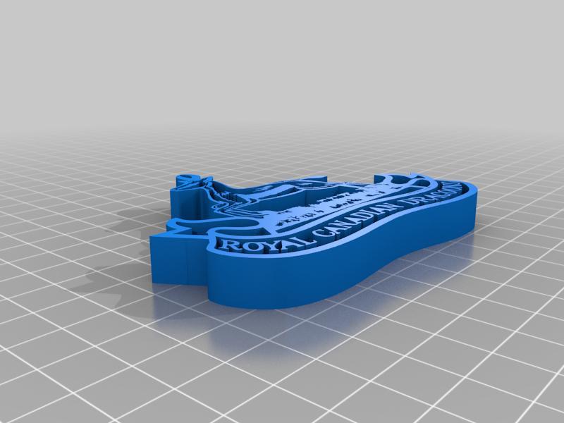 Royal Canadian Dragoons Badge